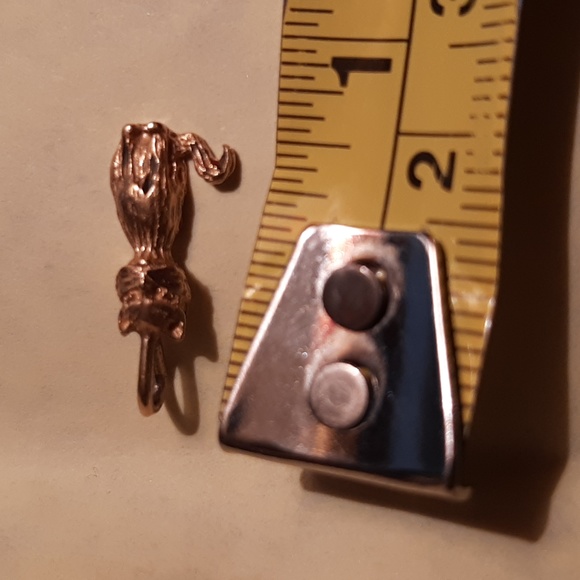 14K Gold Kitty Charm - Picture 3 of 5